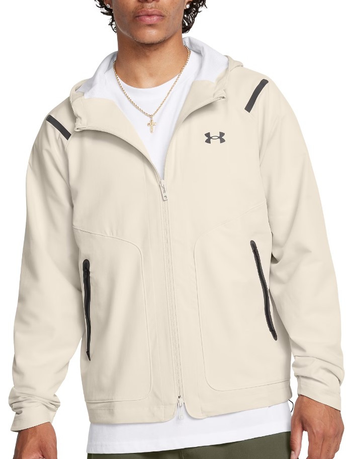 Bunda s kapucí Under Armour UA Unstoppable Jacket LC-WHT