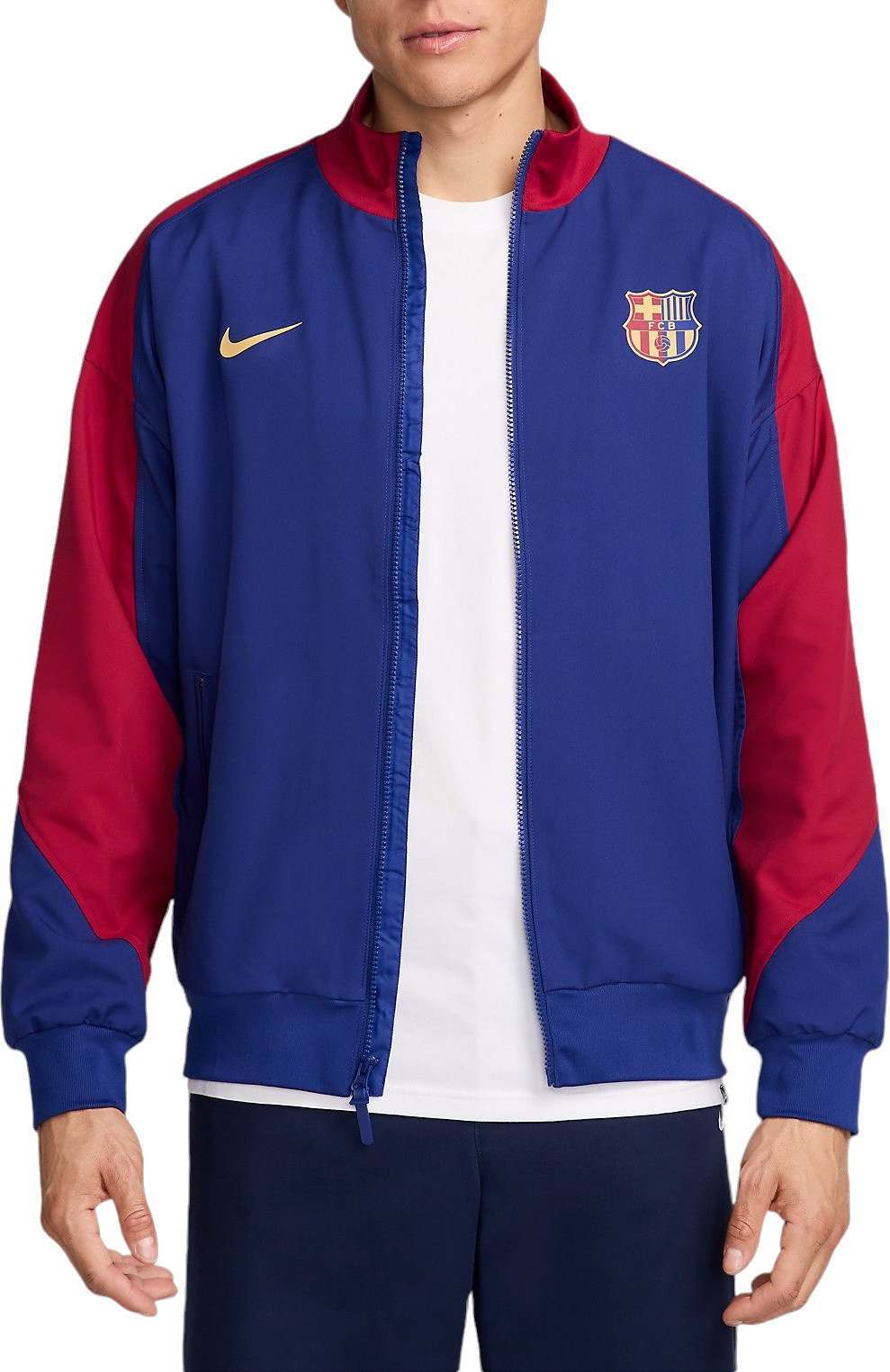 Bunda Nike FCB M NK DF STRK ANTHM JKT HM