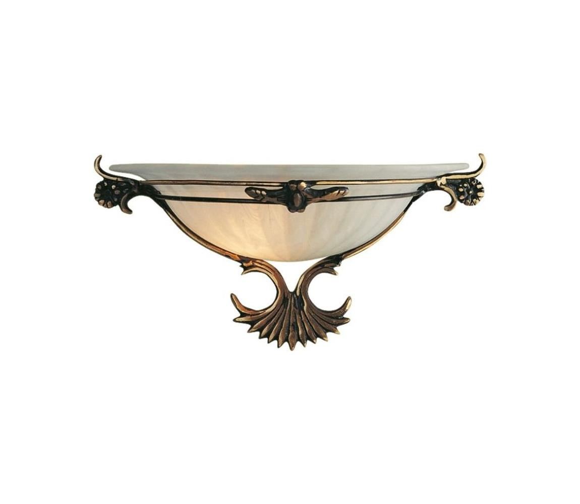 Searchlight Searchlight 3837 - Nástěnné svítidlo WALL 1xR7s/80W/230V mosaz