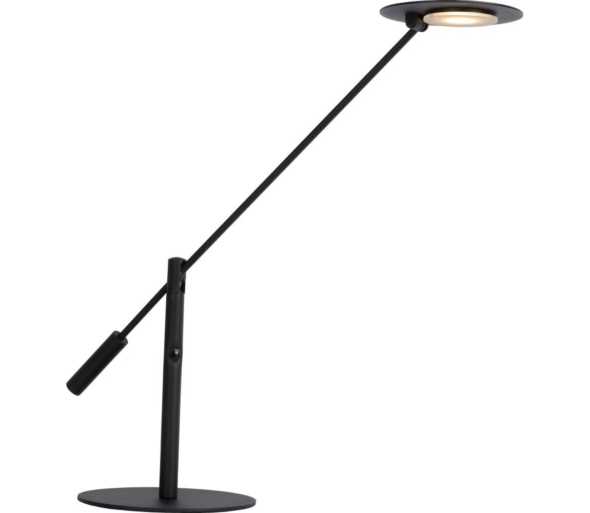 Lucide Lucide 19666/09/30 - LED Stmívatelná stolní lampa ANSELMO LED/9W/230V černá