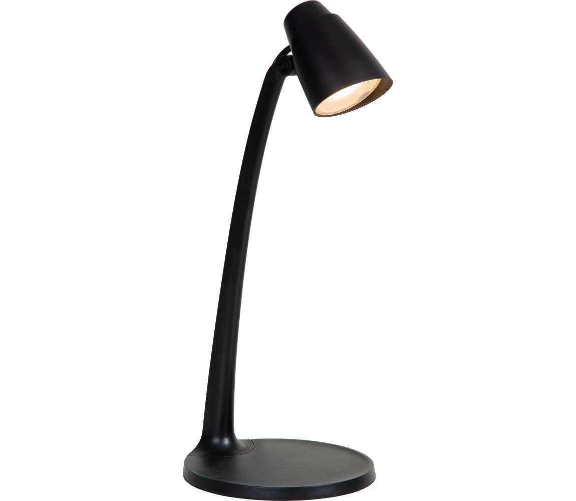 Lucide Lucide 18660/05/30 - LED Stolní lampa LUDO LED/4,5W/230V černá
