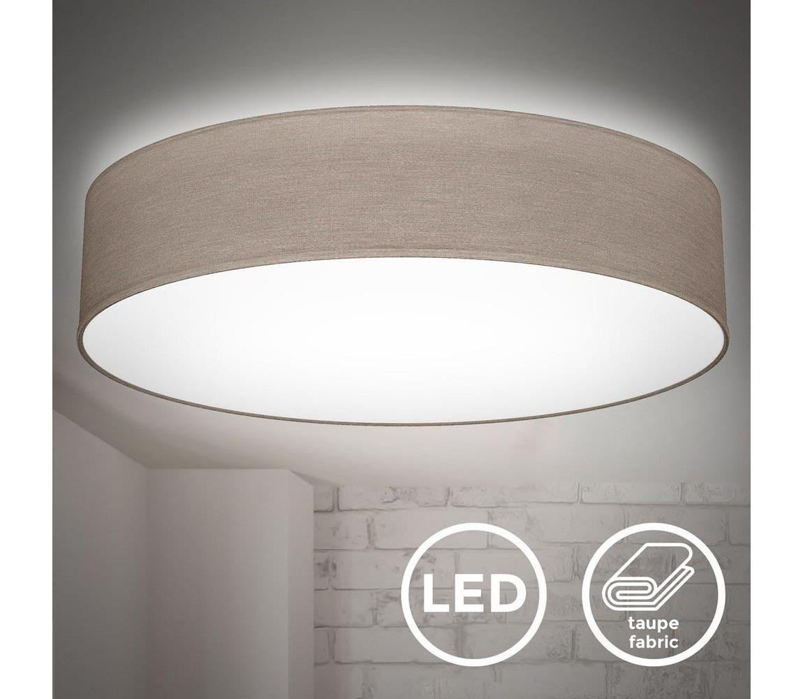 B.K. Licht B.K. Licht 1395 - LED Stropní svítidlo LED/20W/230V taupe