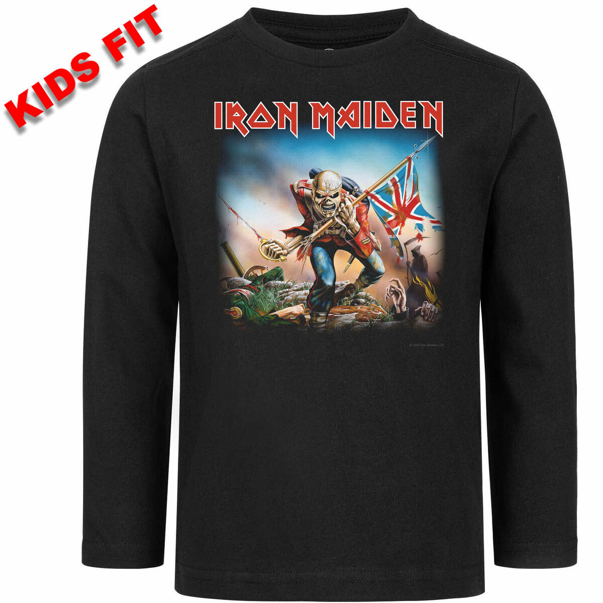 Tričko metal dětské Iron Maiden - Trooper - METAL-KIDS - 544.36.8.999 164