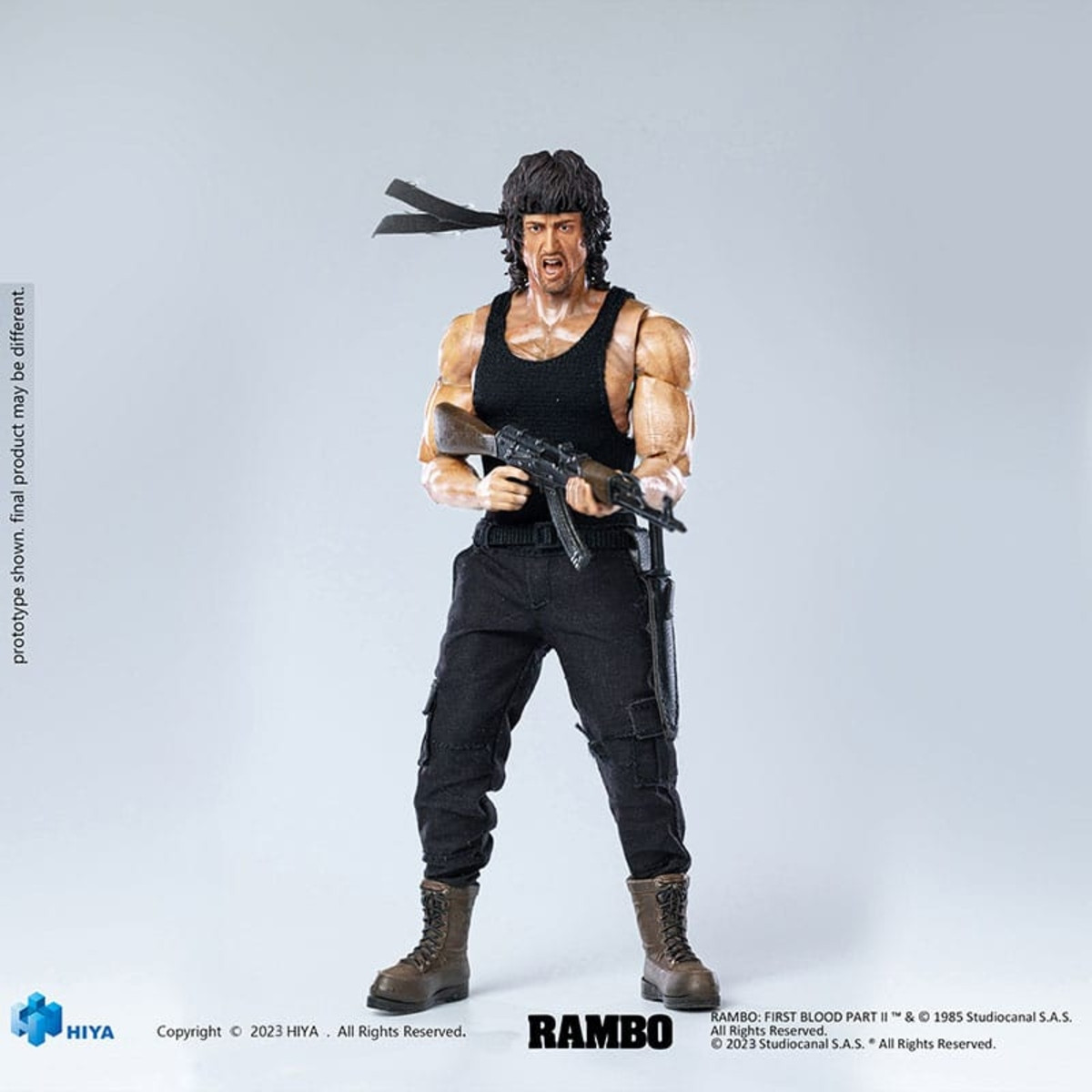 figurka First Blood II - Exquisite Super Series Actionfigur - John Rambo