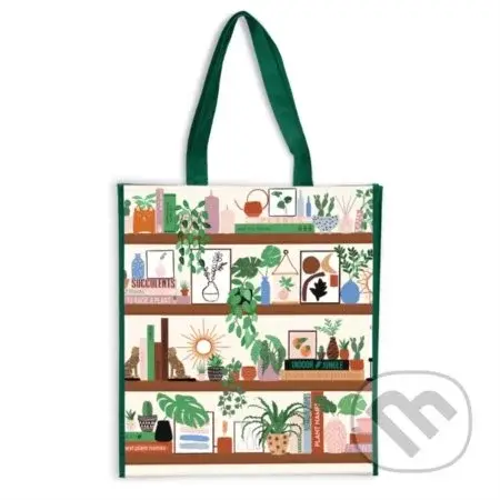 Plant Shelfie Reusable Shopping Bag -  Galison