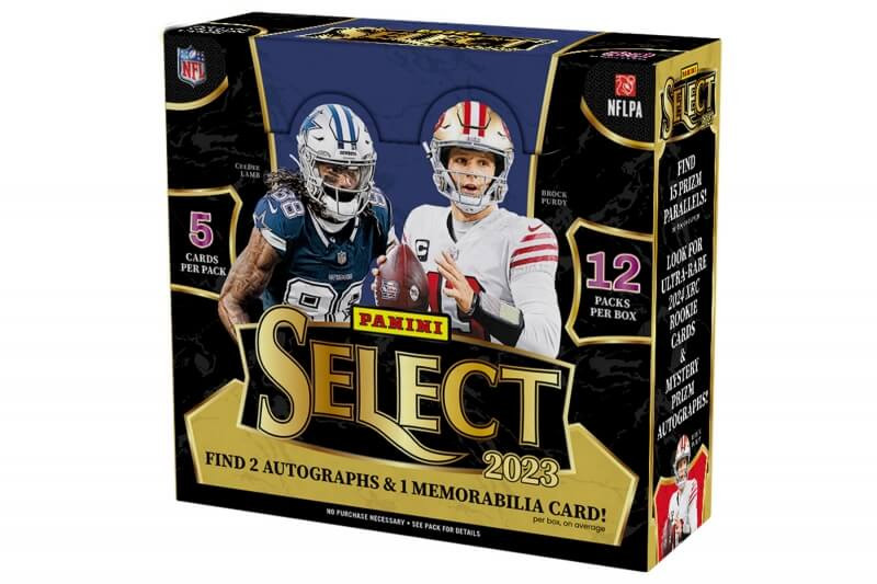 2023 Panini Select NFL Football Hobby Box