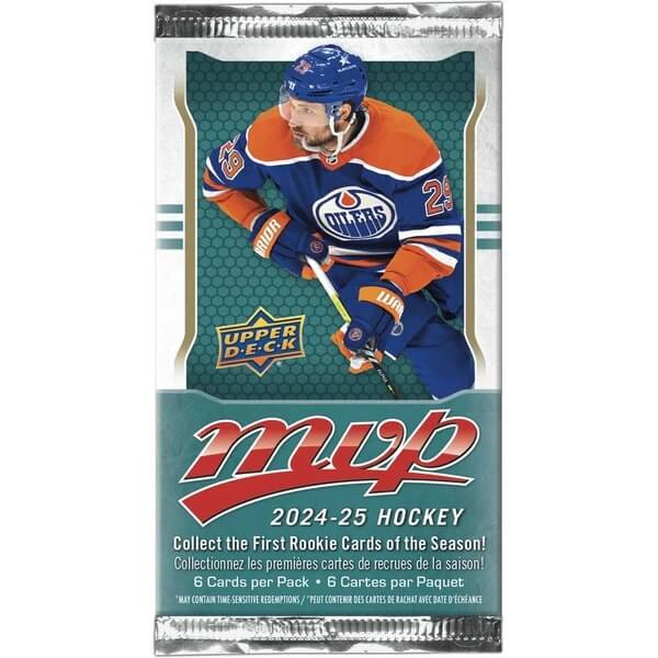 2024-2025 NHL Upper Deck MVP Retail balíček - hokejové karty