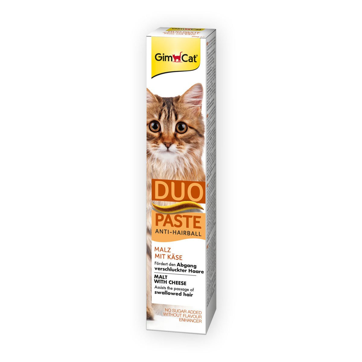 GimCat DUO pasta s maltózou proti bezoárům a se sýrem, 50 g