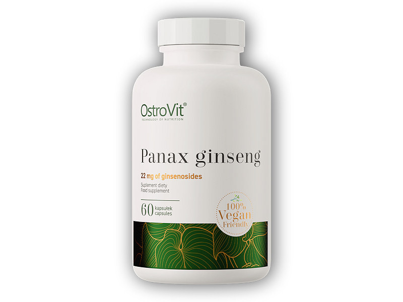 Ostrovit Panax ginseng vege 60 kapslí ženšen