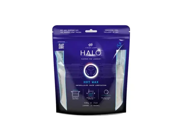 FINISH LINE HALO Hot Wax Chain 600g vosk na řetěz