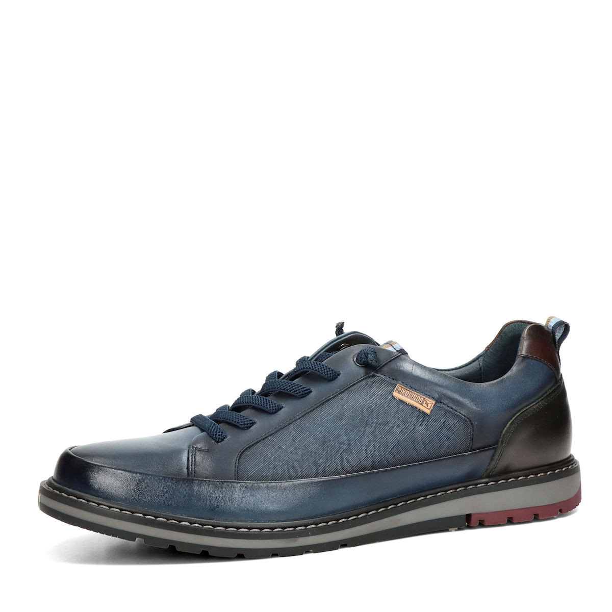 Pikolinos pánské kožené tenisky - tmavomodré - 41