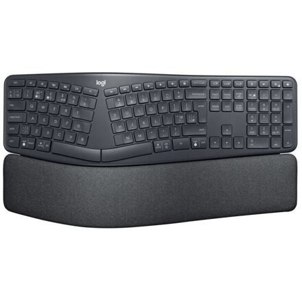 Logitech K860/Bezdrátová Bluetooth/US layout/Černá 920-010108