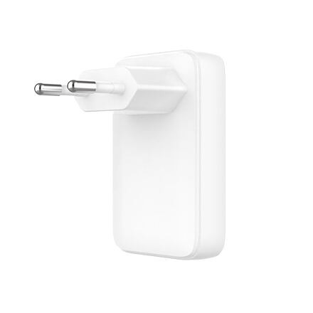 FIXED Slim USB-C Travel Charger, GaN, PD support, 30W, white FIXCG30S-C-WH