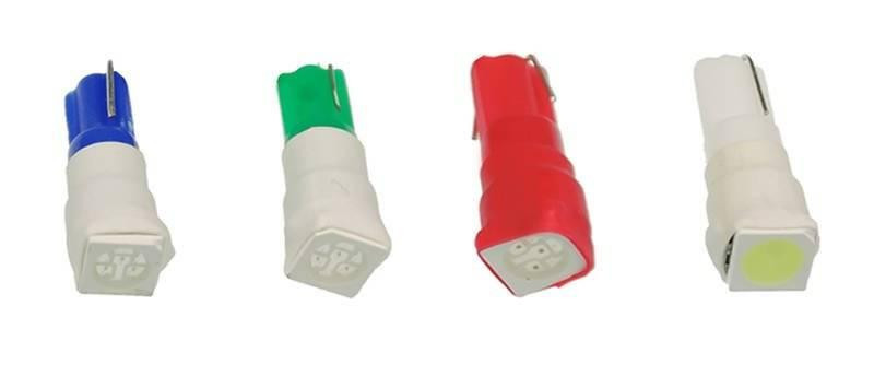 Interlook Auto LED žárovka W2W W1,2W T5 R5 1 SMD 5050 červená