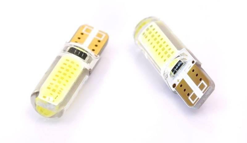 Interlook Auto LED žárovka W5W T10 1W COB 360st Silikon
