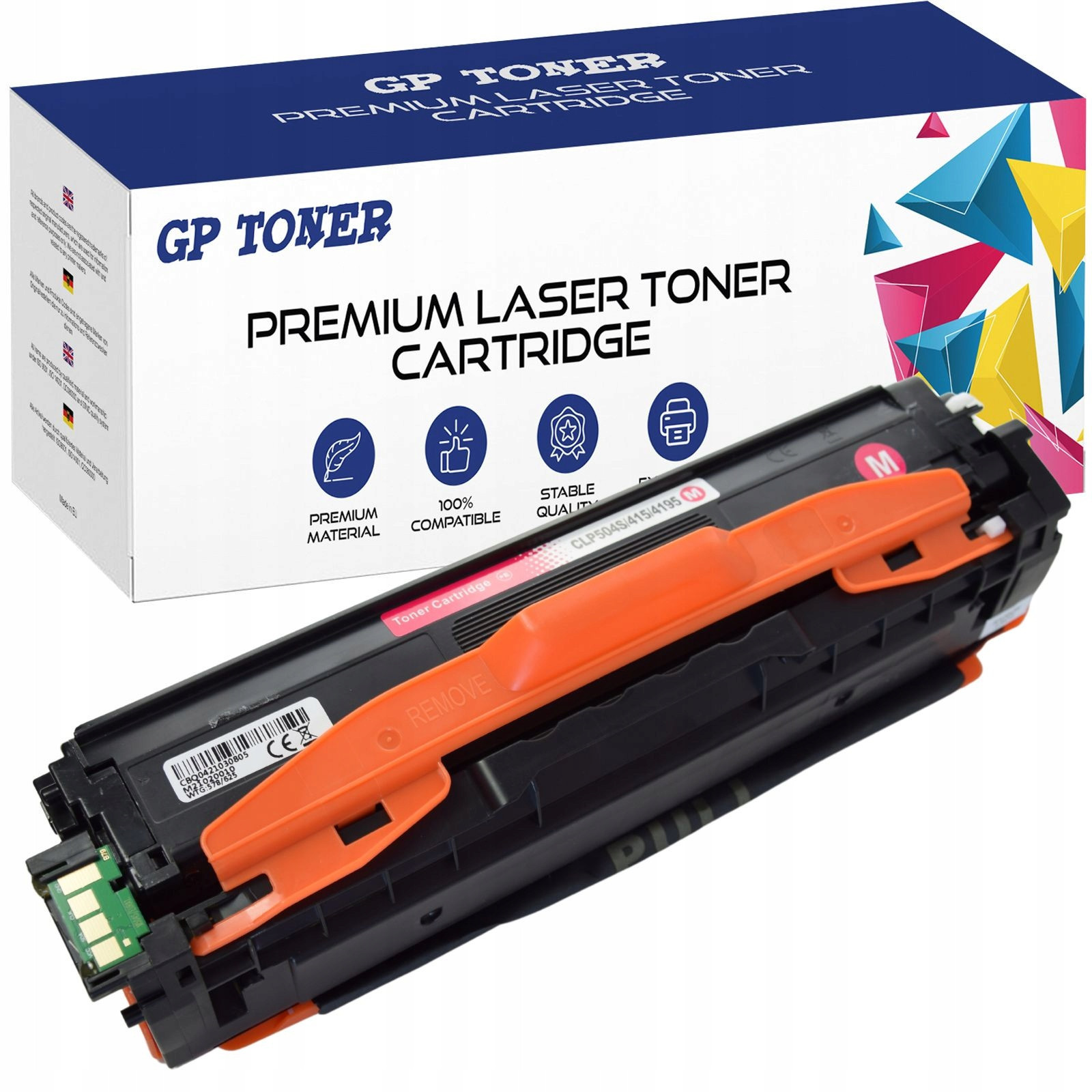 Toner pro Samsung CLT-M504S C1860 CLX-4195N Magenta