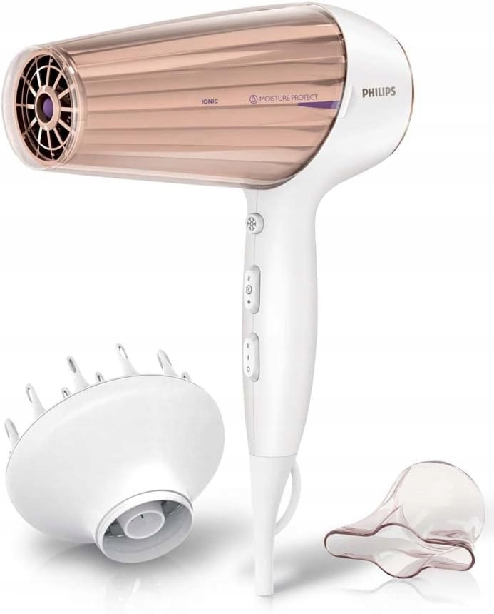 Philips Drycare Vysoušeč Vlasů Bílá/zlatá 2300W