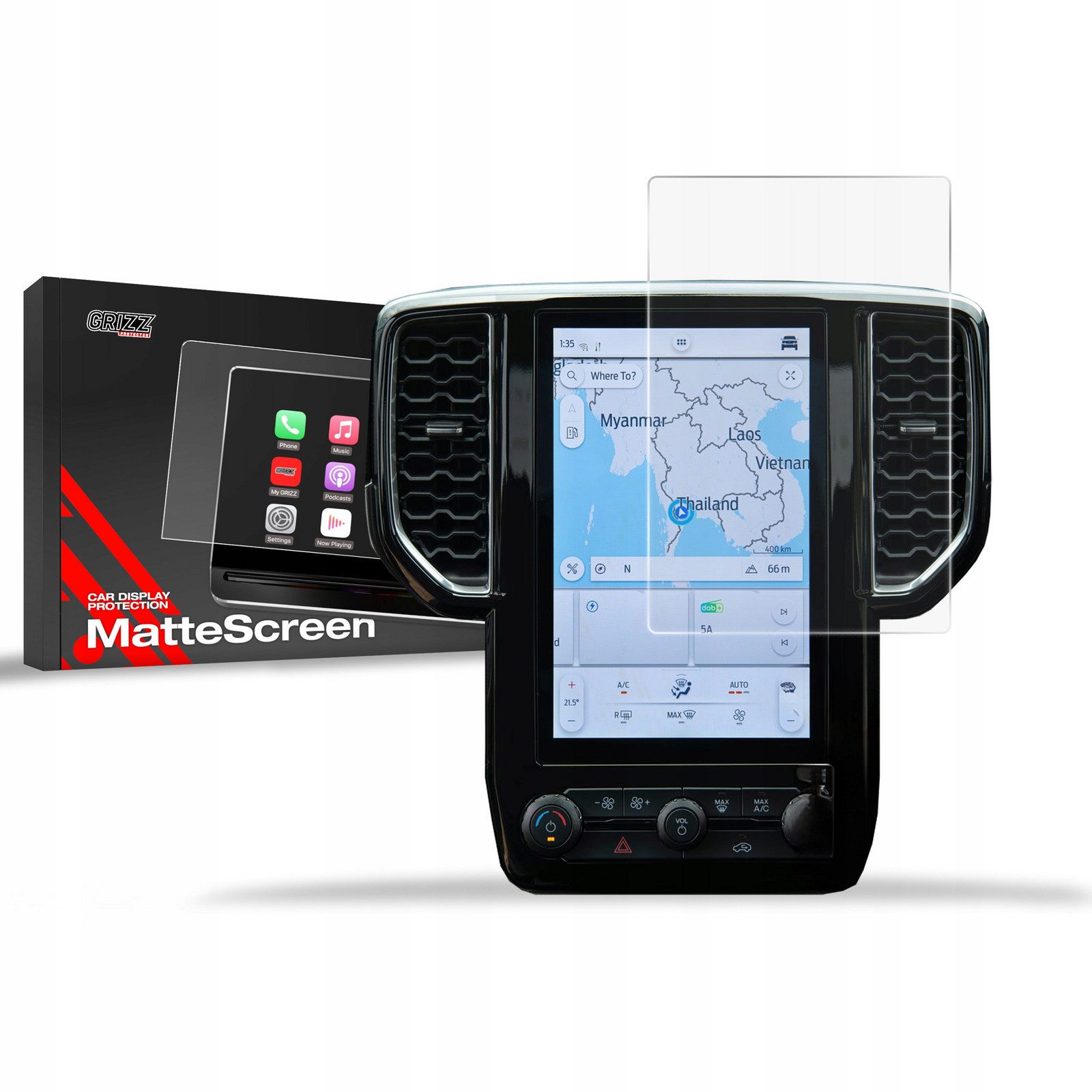 Fólie Matná pro Ford Ranger 6 10,1