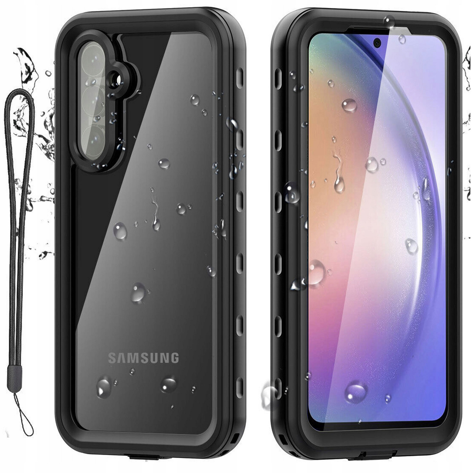 Pouzdro pro Samsung Galaxy A35 5G Pancéřové voděodolné IP68 Kryt Armor Case