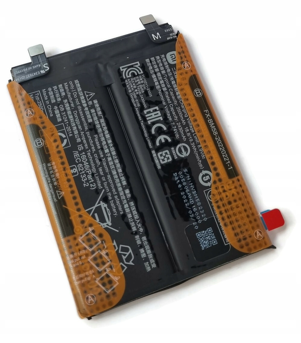 Org Nová originální baterie akumulátor pro Xiaomi 11T Pro, BM58