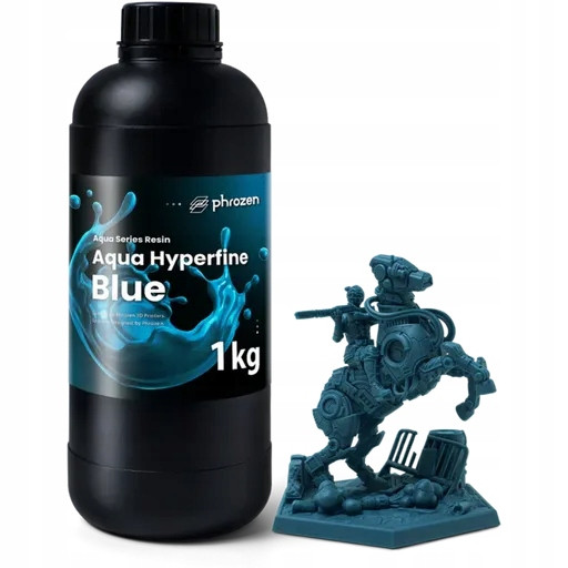 Phrozen Aqua Hyperfine Blue pryskyřice 1kg Velká pevnost