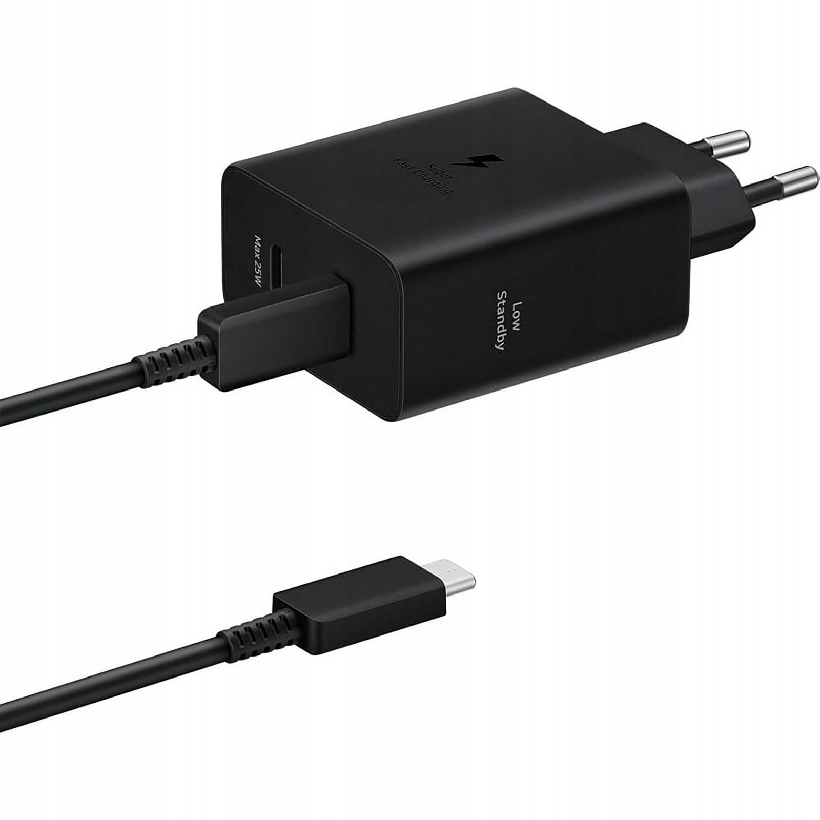 Výkonná síťová nabíječka Samsung Fast Charge 50W, Usb-c, kostka