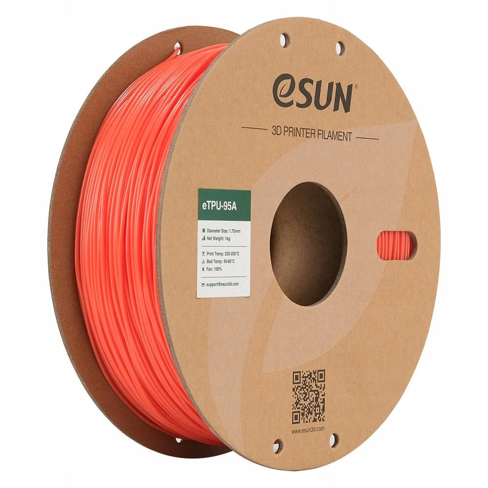 eSun TPU-95A Filament změna barvy Color Change by Temp 1.75mm 1kg