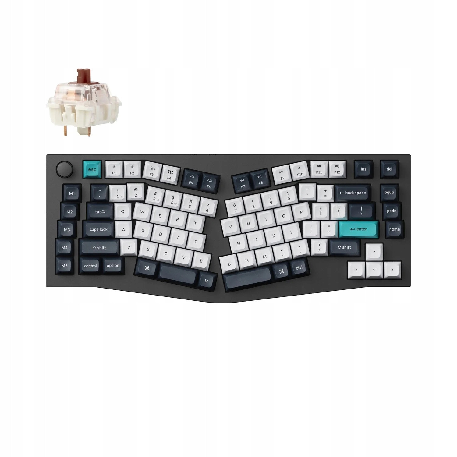 Keychron Q10 Max Bezdrátová Mechanická Klávesnice, Alice Layout Q10M-M3