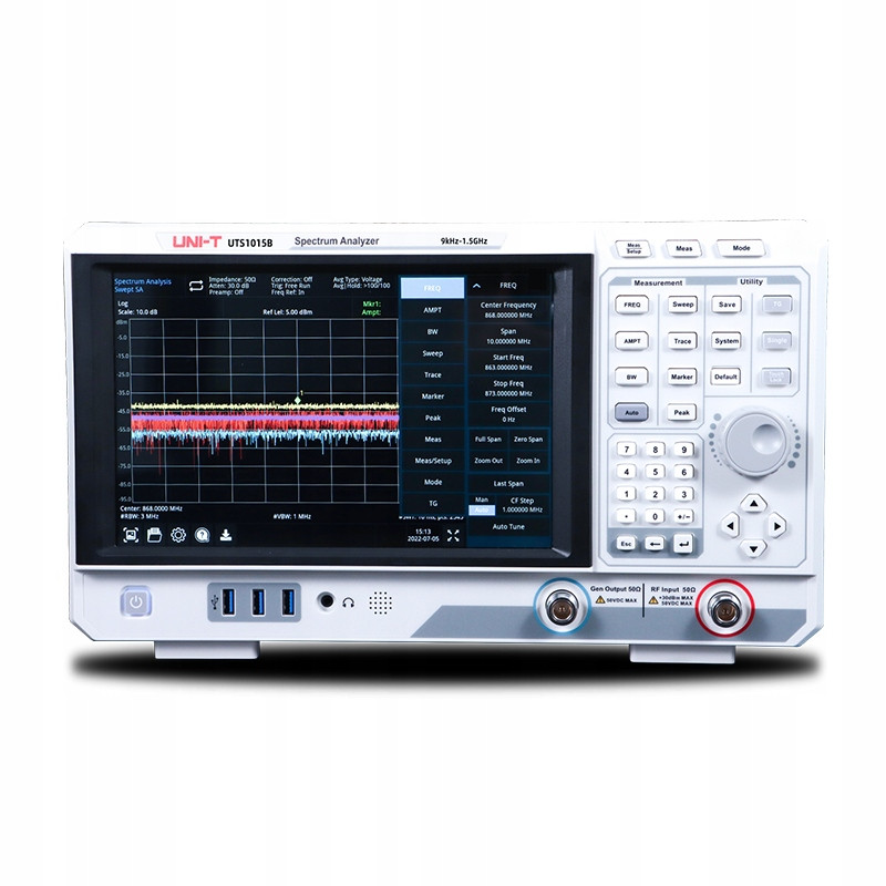 UTS1015B spektrální analyzátor 9kHz-1,5GHz jednotka