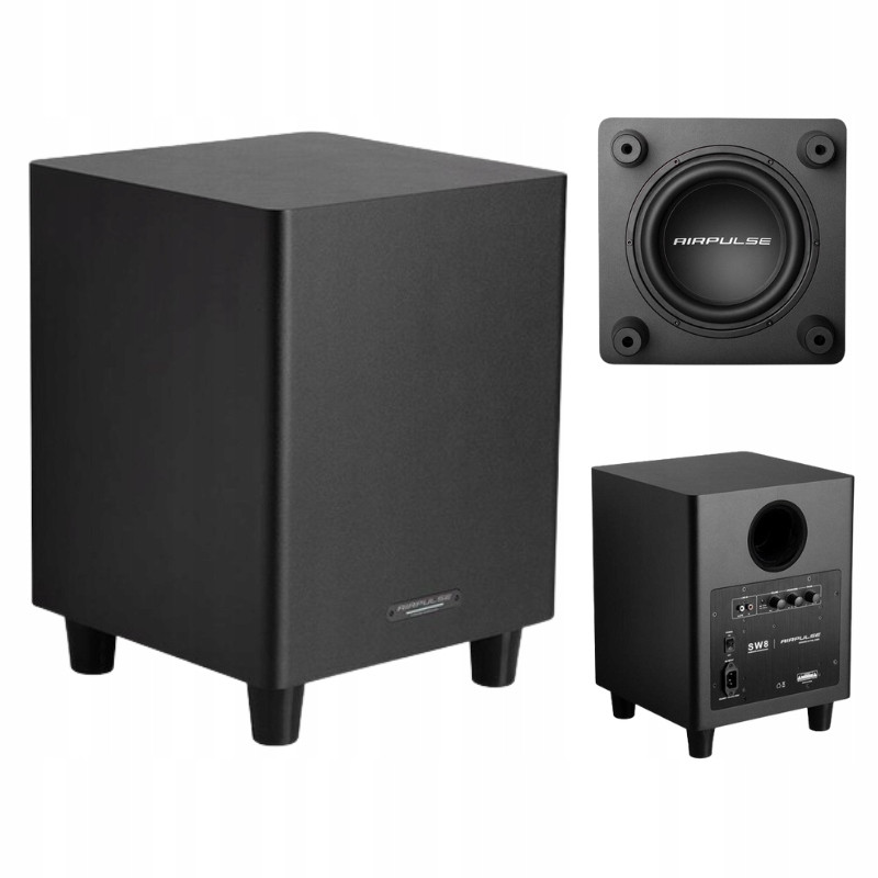 Edifier SW8 Profesionální Subwoofer Aktivní Basový Box 160W 8 Palcový