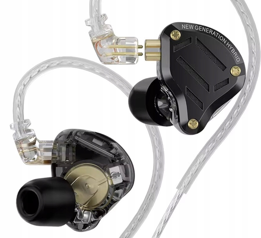 Kz ZS10 Pro 2 in-ear sluchátka monitory S Laděním 4 přepínače