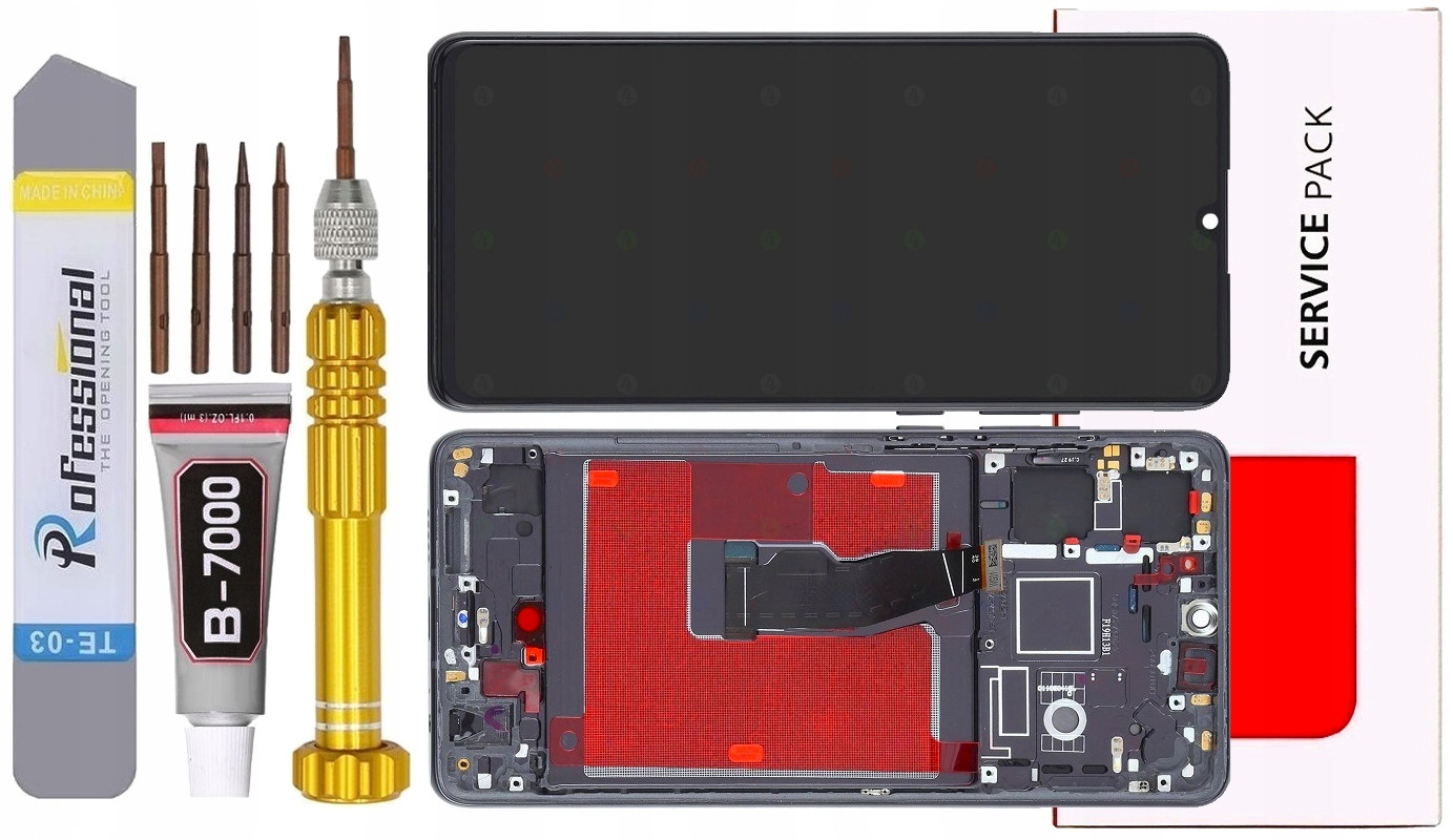 Displej Pro Huawei P30 ELE-L29 ELE-L09 Originál LCD +rámeček