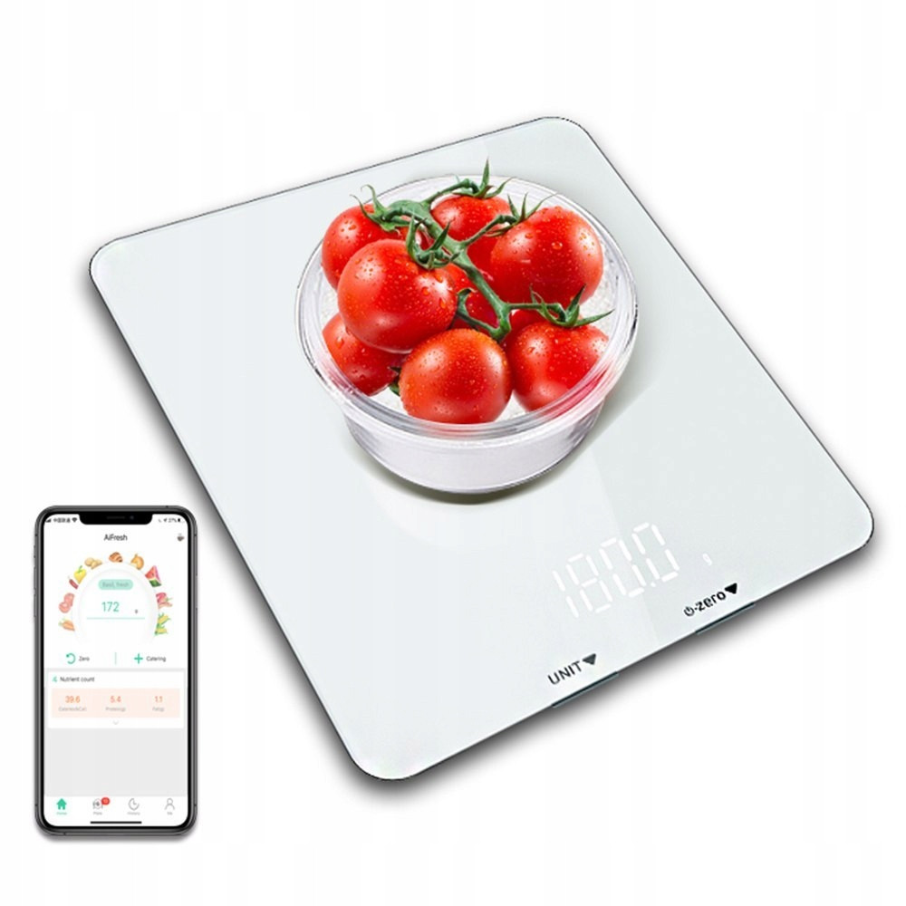 Smart Diet Scale Chytrá kuchyňská váha s dietní aplikací, iOS