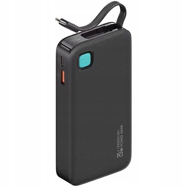 Powerbanka S Lightning Kabelem 10000 mAh Pd 20W Rychlé Nabíjení Usams