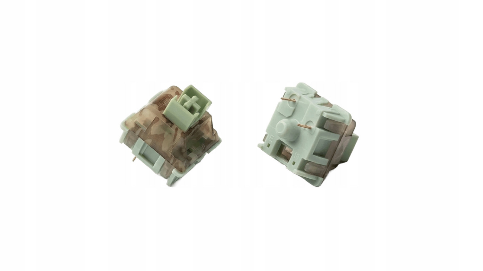 Keychron Camo Switch pro Klávesnice, Linear 3-Pin MX Light Green 110 ks