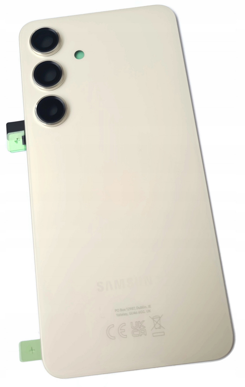 Org Klapka zadní kryt zadní kryt originál Samsung Galaxy S24 (SM-S921B), žlutá