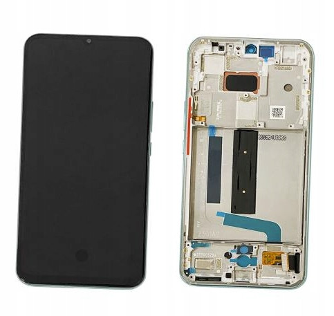 Org LCD displej Xiaomi Mi 10 Lite 5G Zelený (green) S Rámečkem
