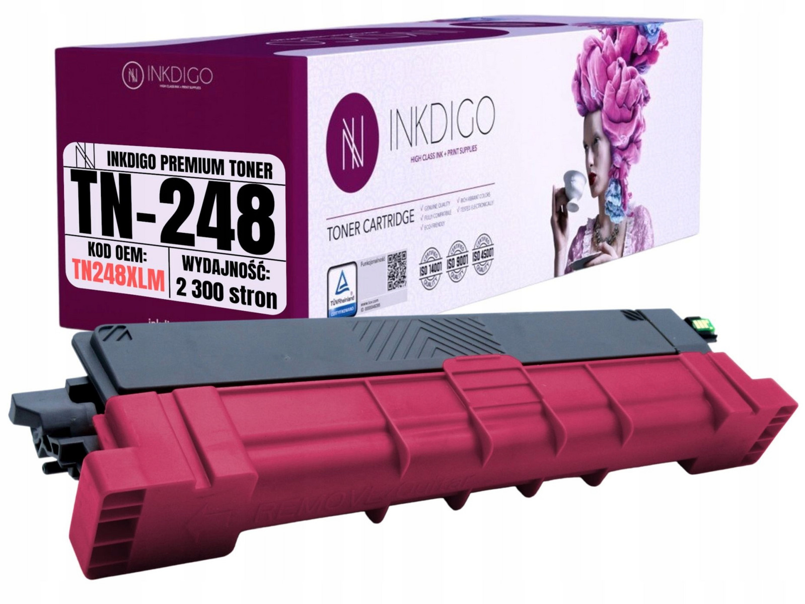 TN-248M XL Toner Náhrada Pro Tiskárny Brother DCP-L3520CDW MFC-L3760CDW