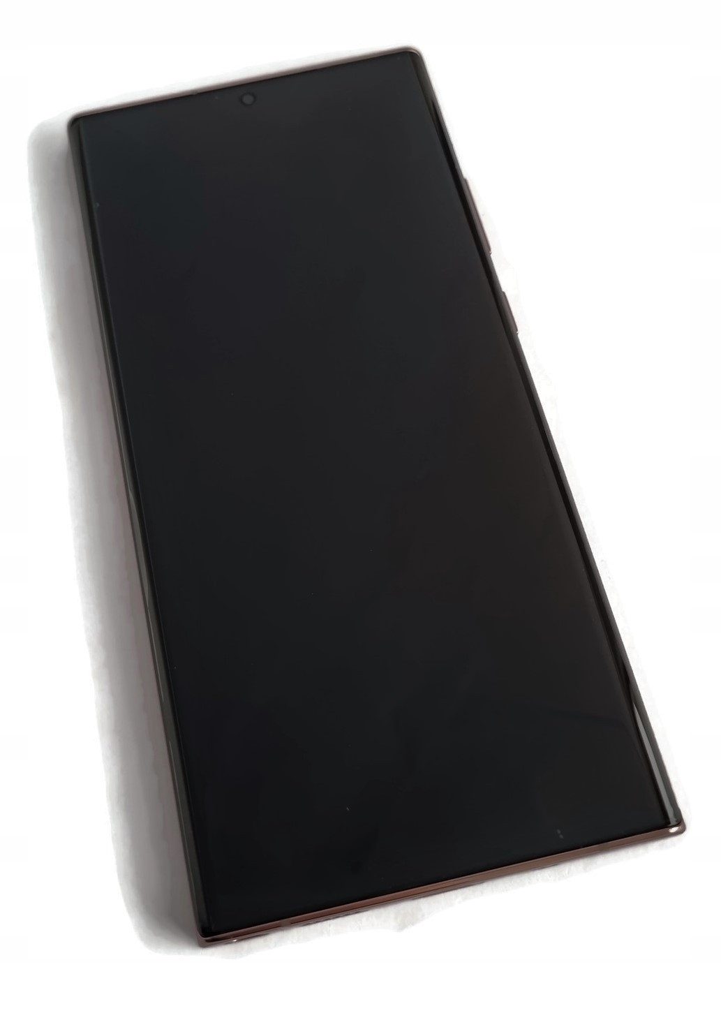 Org LCD displej originální s rámečkem Samsung Galaxy Note 20 Ultra hnědý