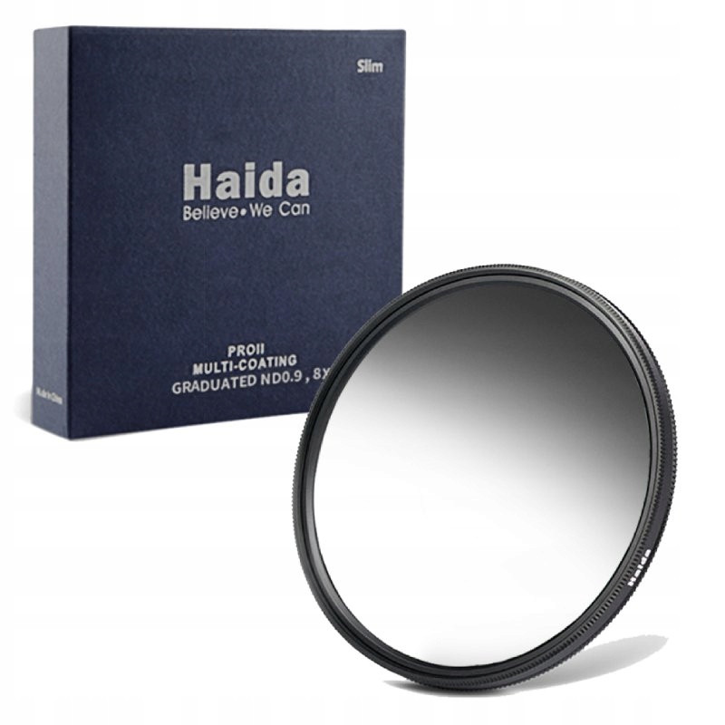 Filtr poloviční šedý Haida Proii GND8 Slim 72mm