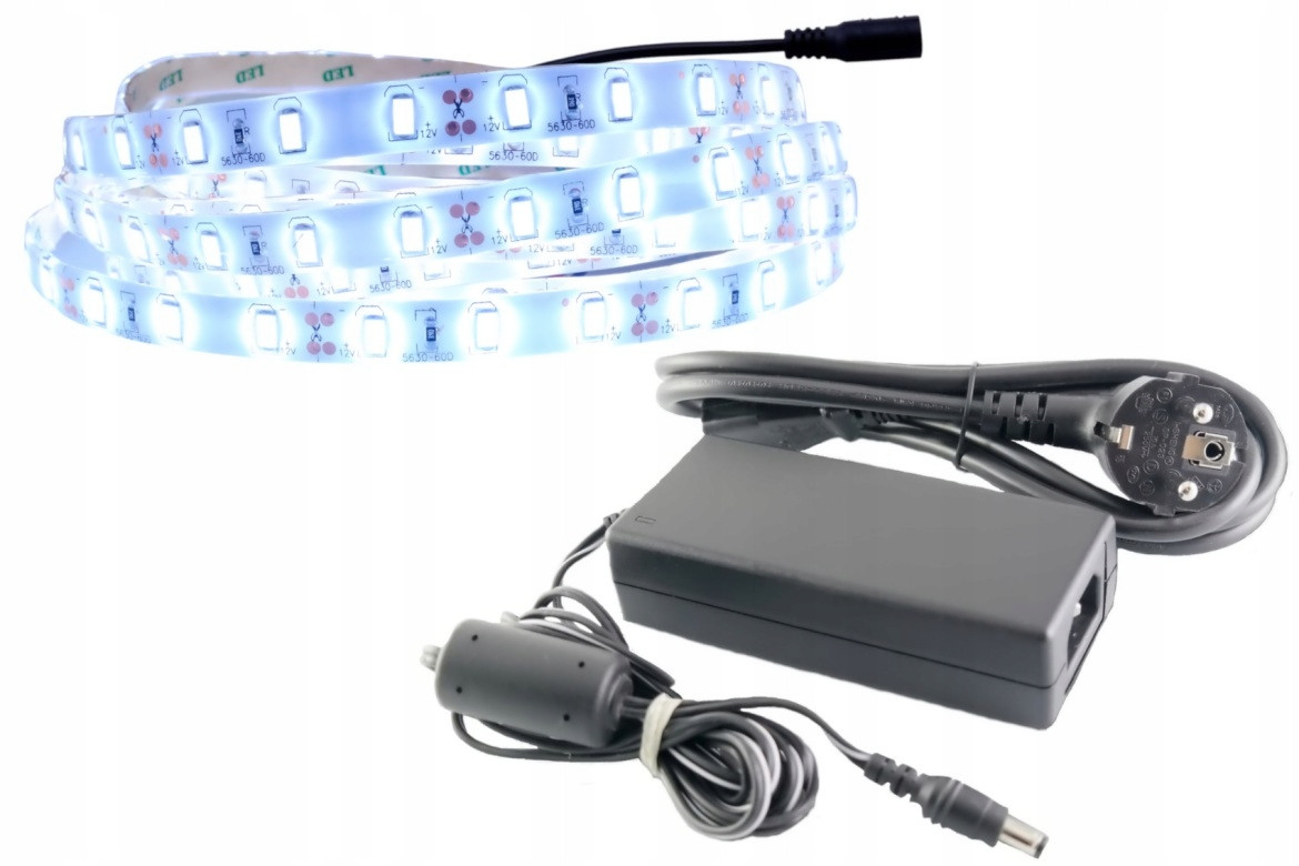 Set Led pásek 300 Smd IP65 5630 Studený 4.5m