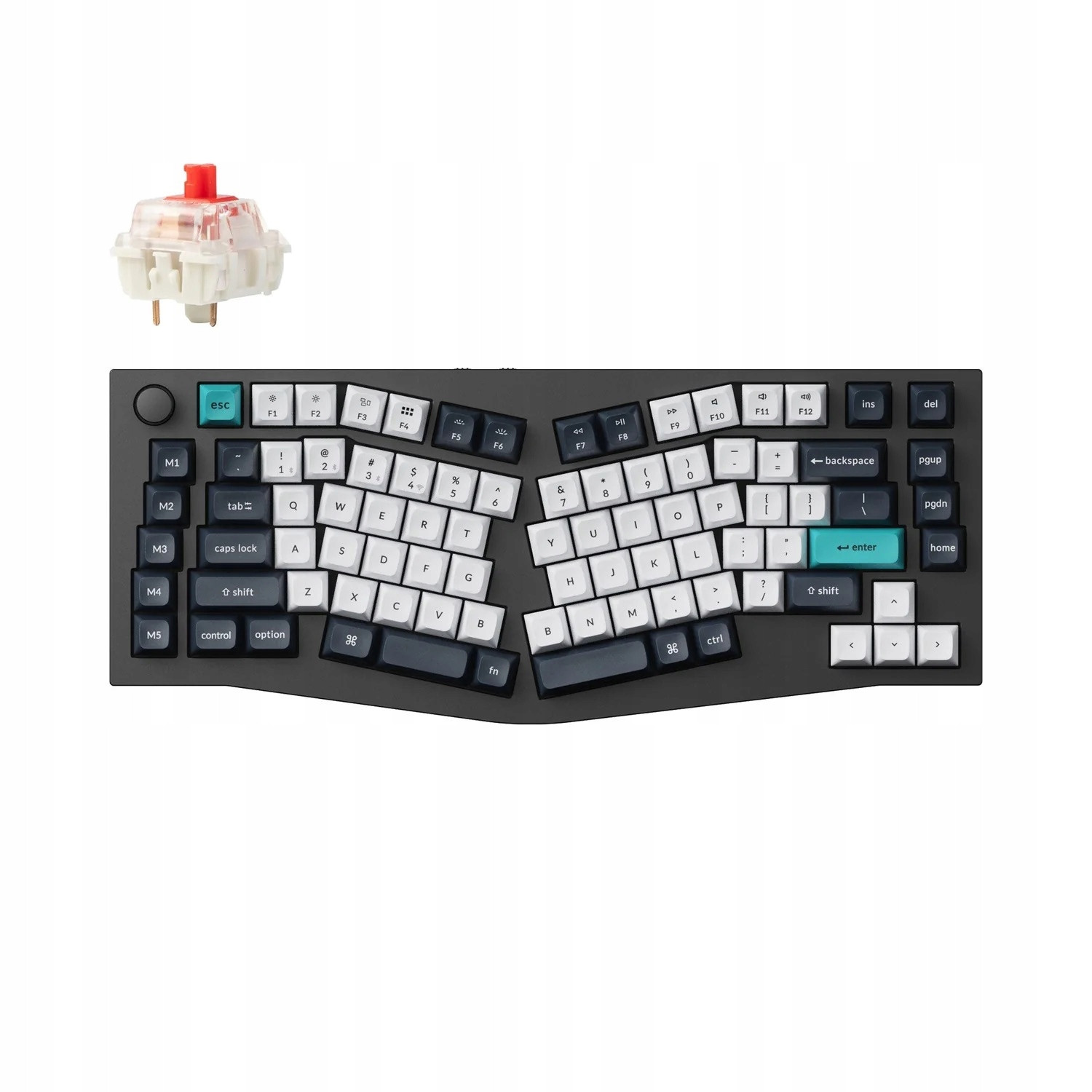 Keychron Q10 Max Bezdrátová Mechanická Klávesnice, Alice Layout Q10M-M1