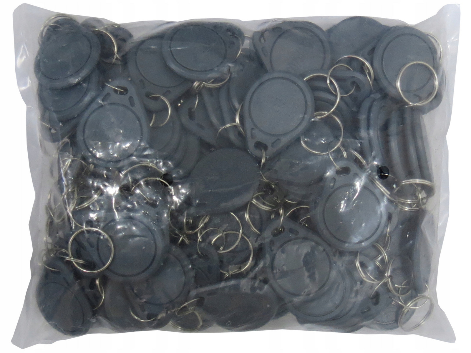 Přívěsek Na Klíče Unique 125kHz EM4100 šedý pro potisk 100 kusů