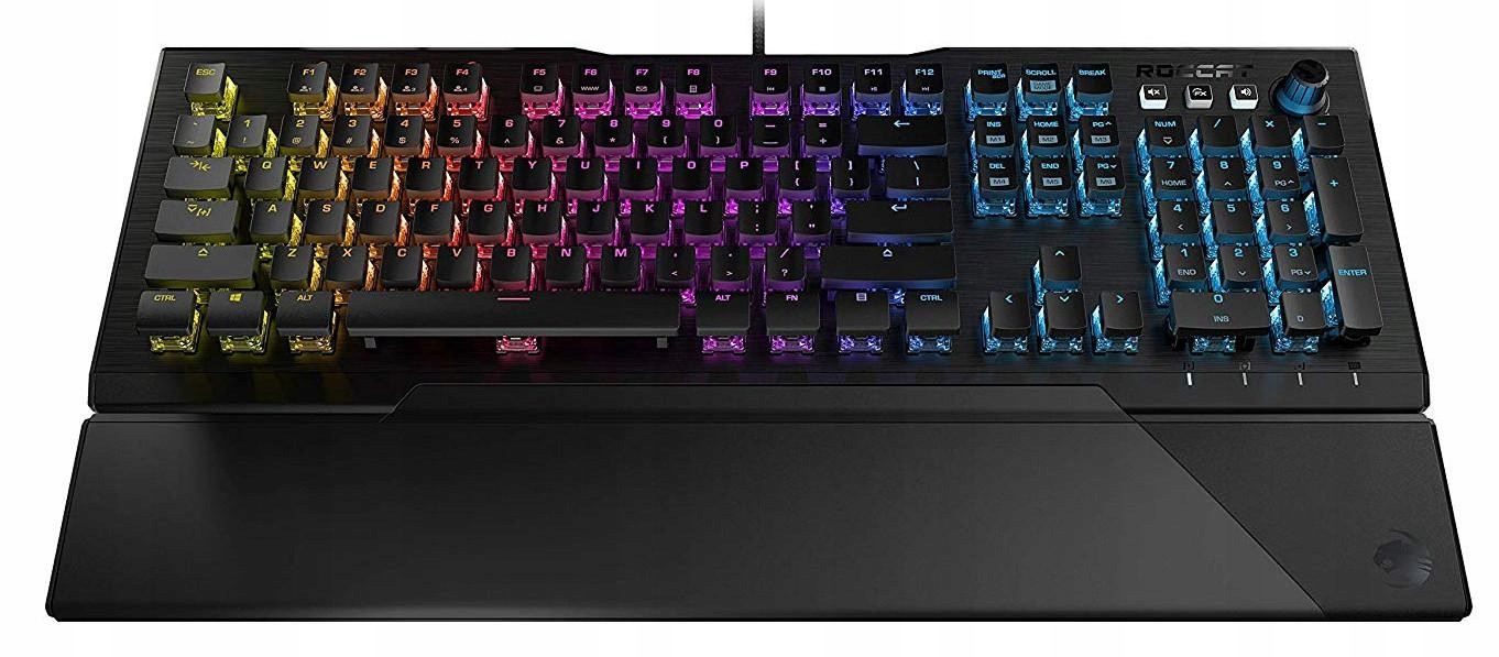 Mechanická klávesnice Roccat Vulcan 121 Titan Switch Černá Aimo Rgb Led