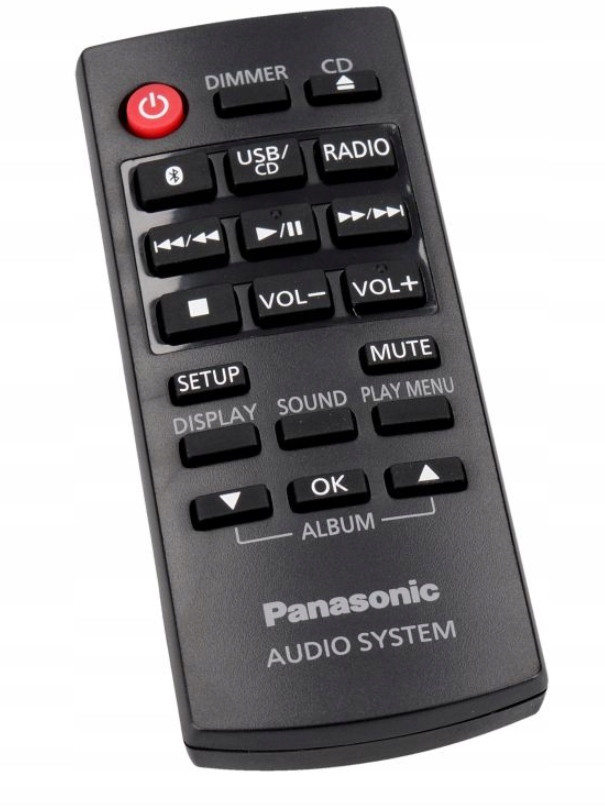 Originální Dálkové ovládání Panasonic N2QAYB000984 černé