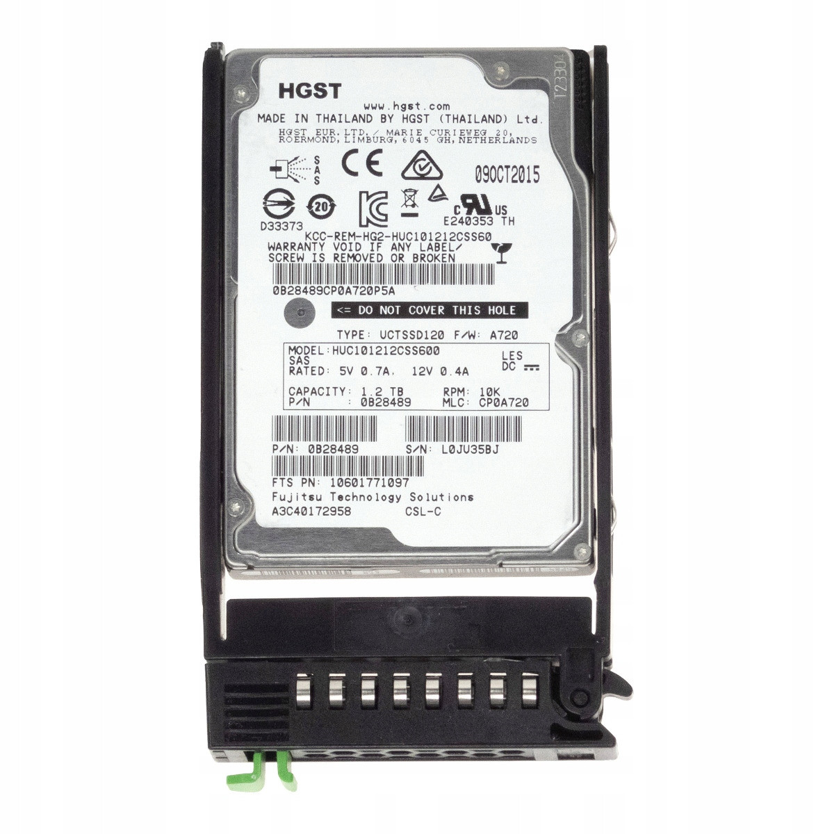 Fujitsu A3C40172958 1,2 Tb SAS-2 10K 64 Mb 2,5