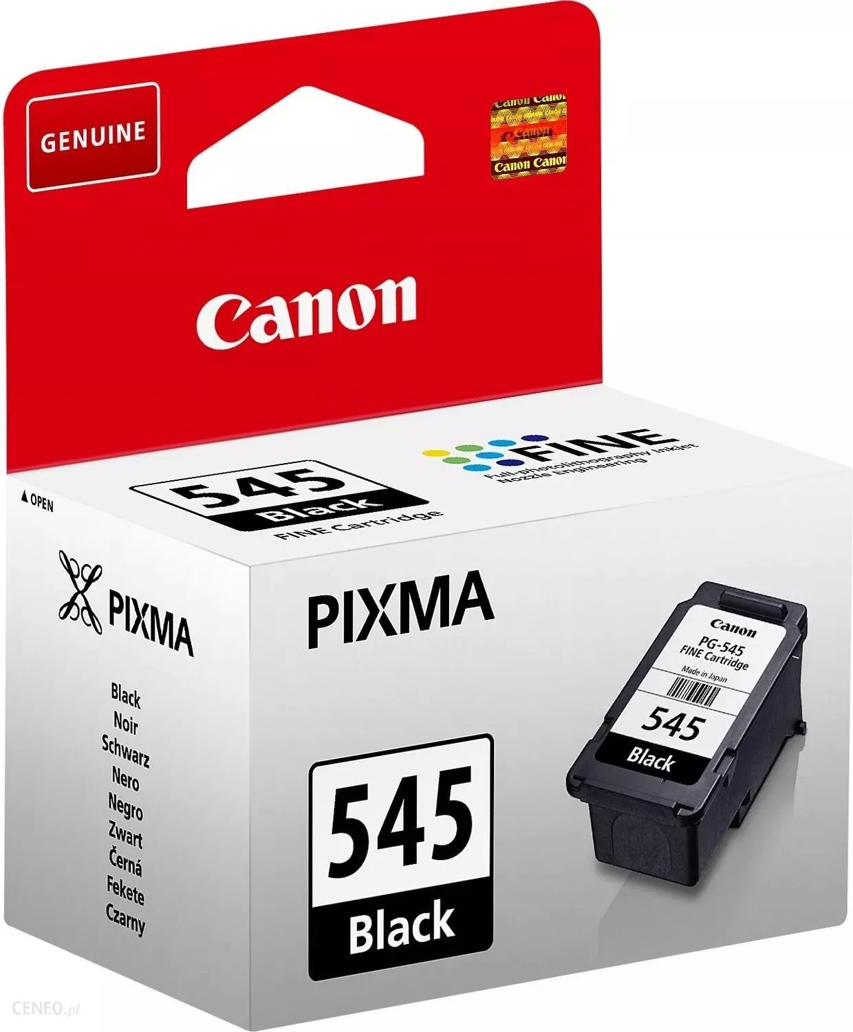 Inkoust Canon PG-545 Černý pro tiskárnu Canon Pixma 545 black Originální