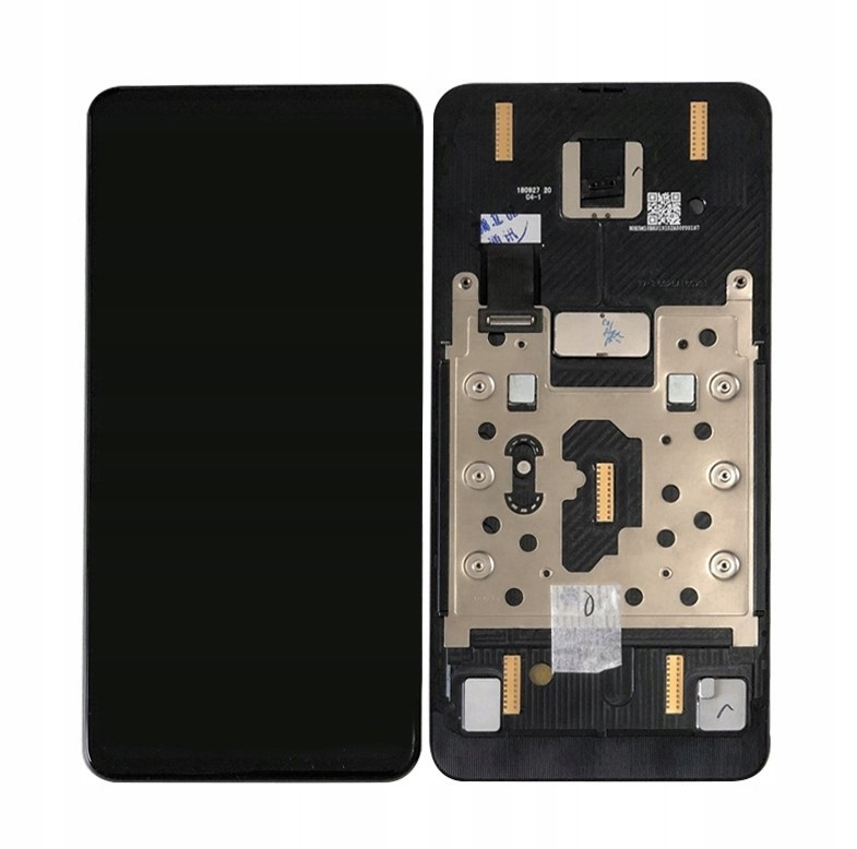 Org LCD displej pro Xiaomi Mi Mix 3 Černý (black) S Rámečkem