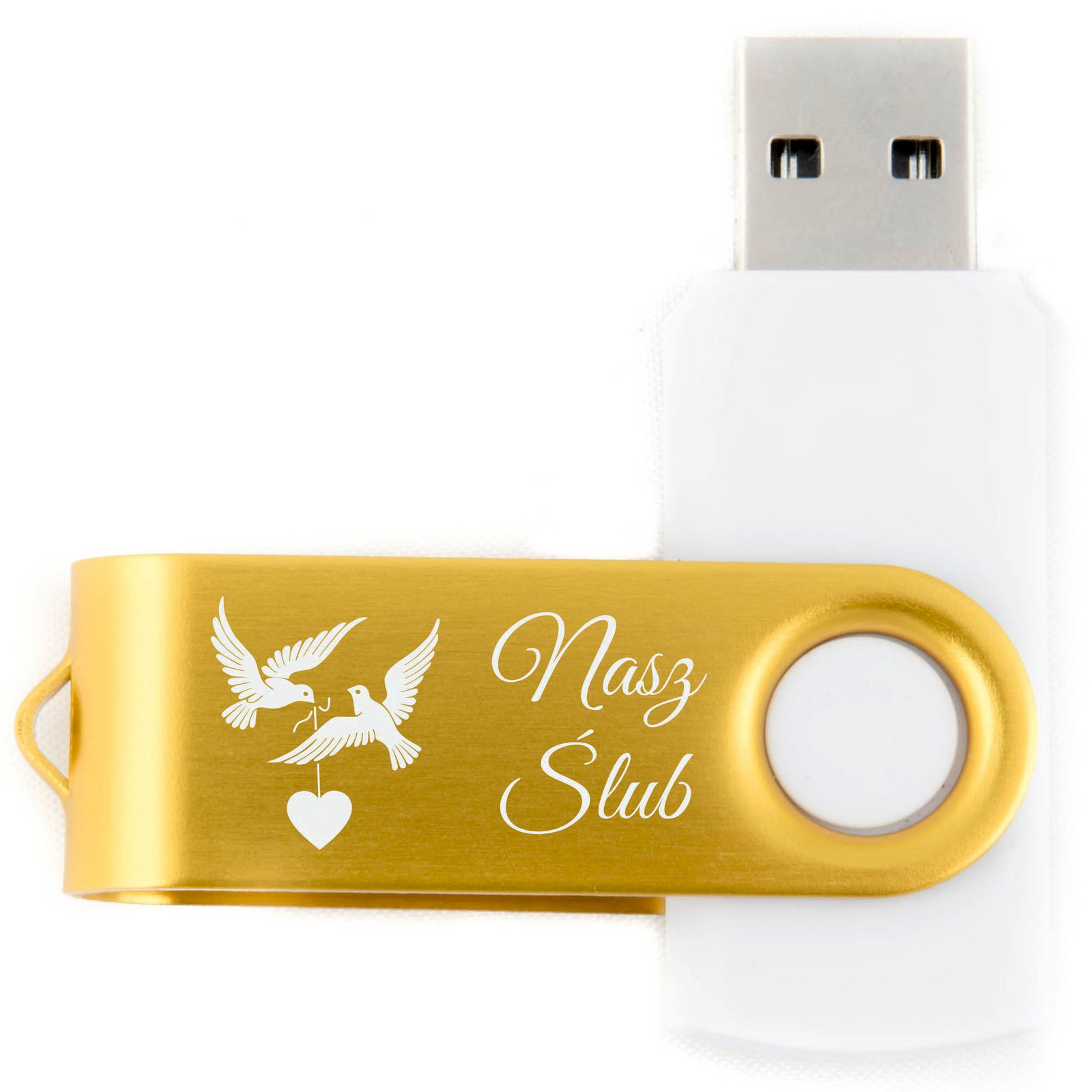 Pendrive Usb paměť 8 Gb s gravírováním svatební