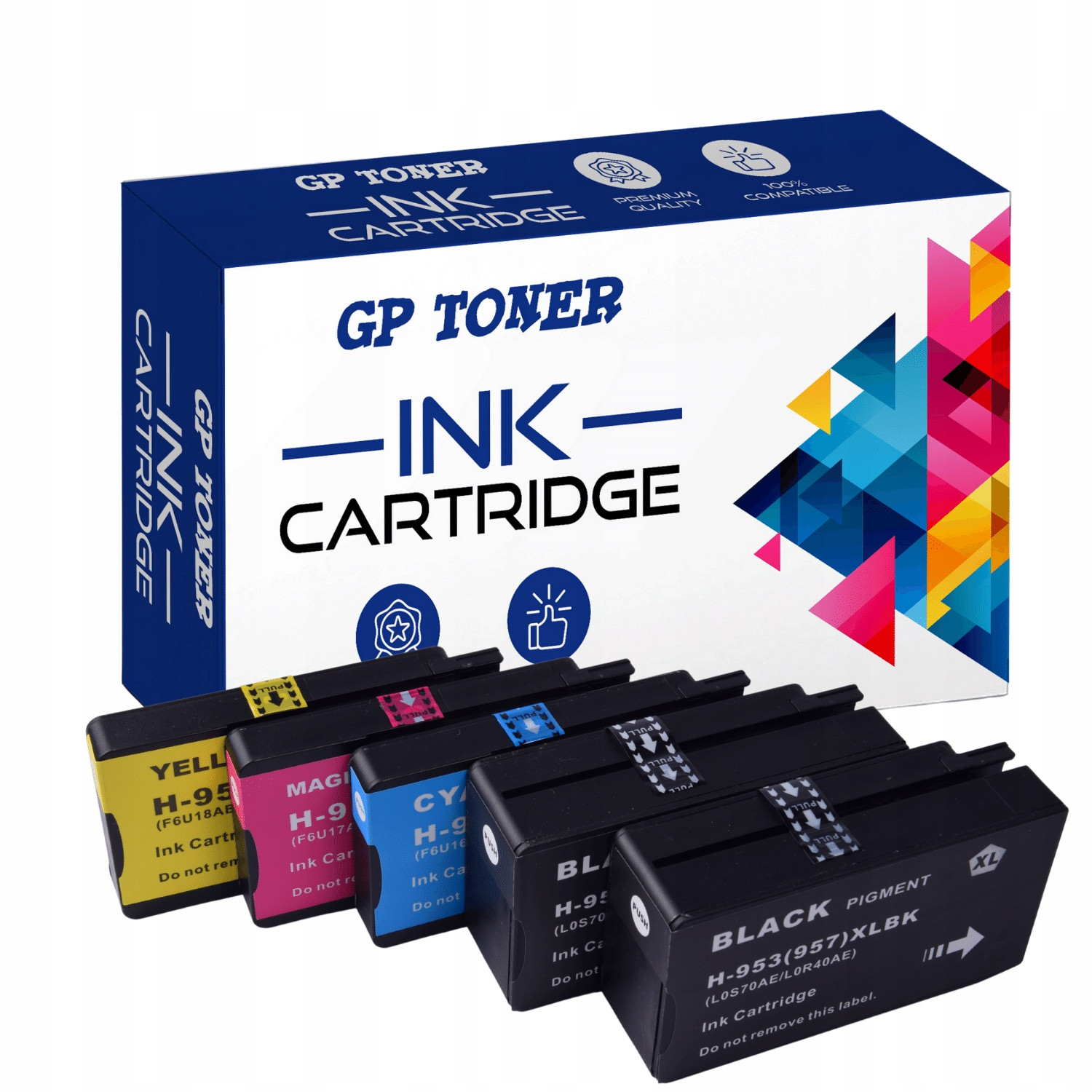 5x Inkoust Pro Hp 953 XL Officejet 7720 8210 8710 8720